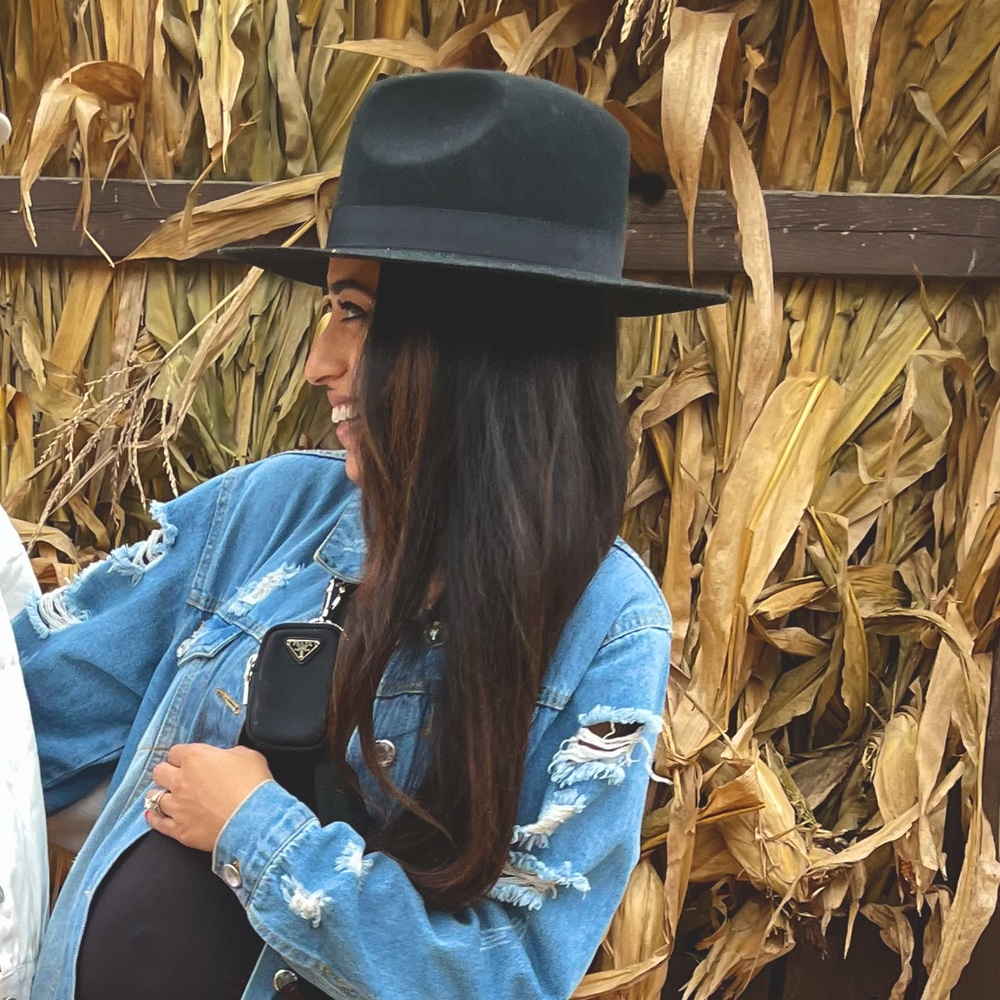 Lack of Color Stiff brim wool hat